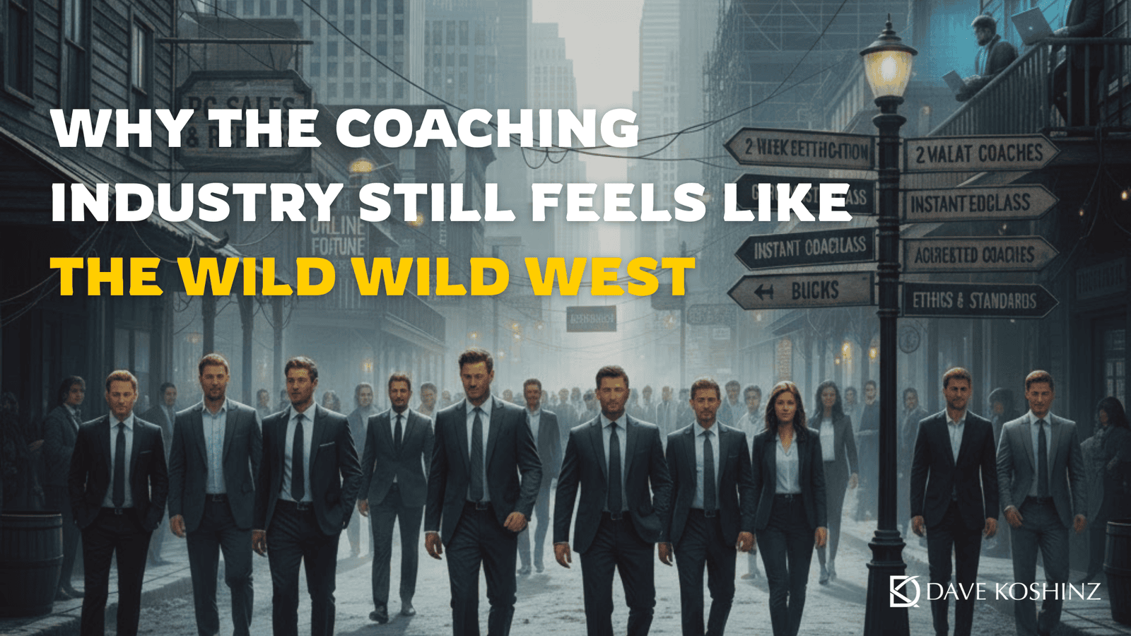 Why the Coaching Industry still feels like the Wild Wild West